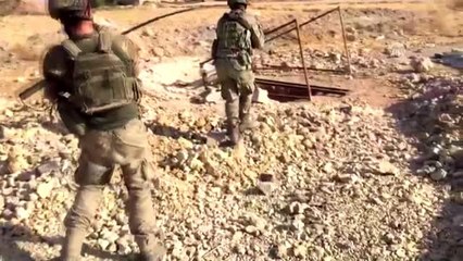 Ele geçirilen bölglerde arama-tarama ve mayın/EYP temizleme çalışmaları devam ediyor - RASULAYN/TEL