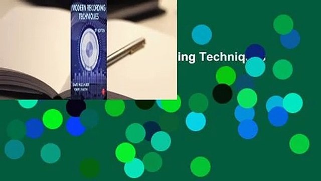 Full version Modern Recording Techniques Complete
