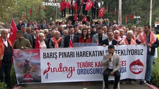 Sındırgı’dan Barış Pınarı Harekatı'na destek