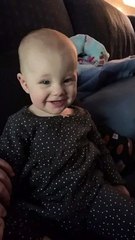 Baby Wakes from Nap and Says, "That was Awkward"