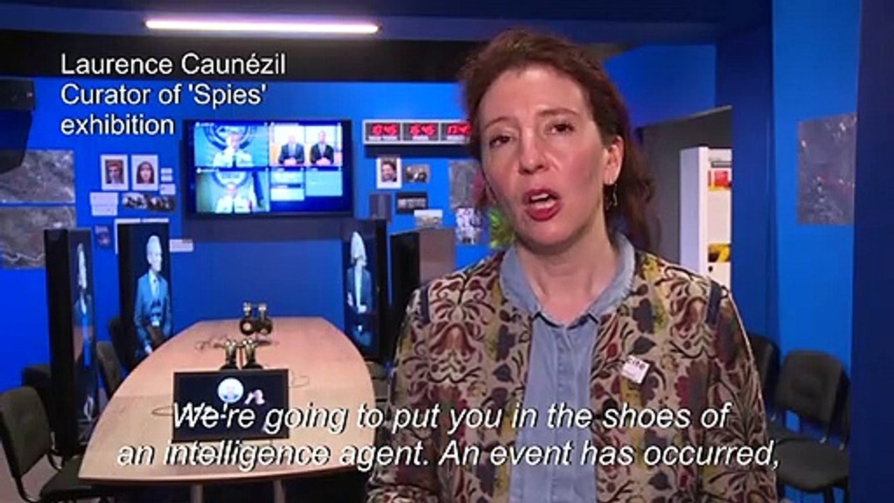"Spies" interactive exhibition opens at Paris museum