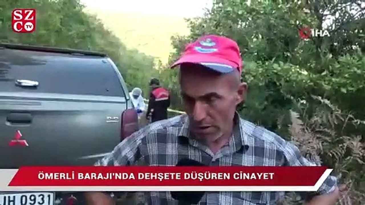 Ömerli Barajı'nda dehşete düşüren cinayet