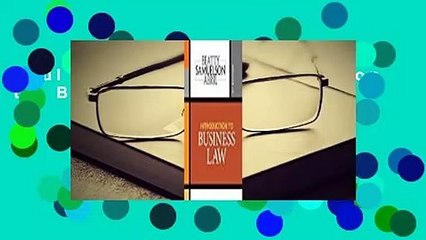 Full E-book  Introduction to Business Law Complete