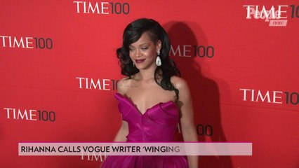 Rihanna Defends Writer Who Showed Up Without Questions to Her 'Vogue' Interview: It's 'Gangster'