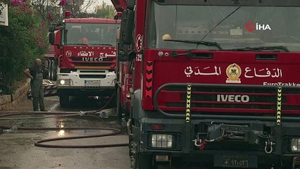 Lübnan’da aşırı sıcaklar yangına neden oldu: 1 ölü