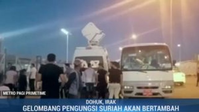 Ratusan Pengungsi Suriah Tiba di Irak