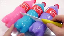 Kids Learn Colors Slime Clay Ice Cream Yogurt Coca Cola Bottle And Jelly Pudding Kids Play Toys