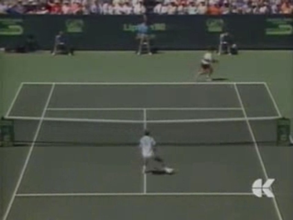 Agassi vs Edberg