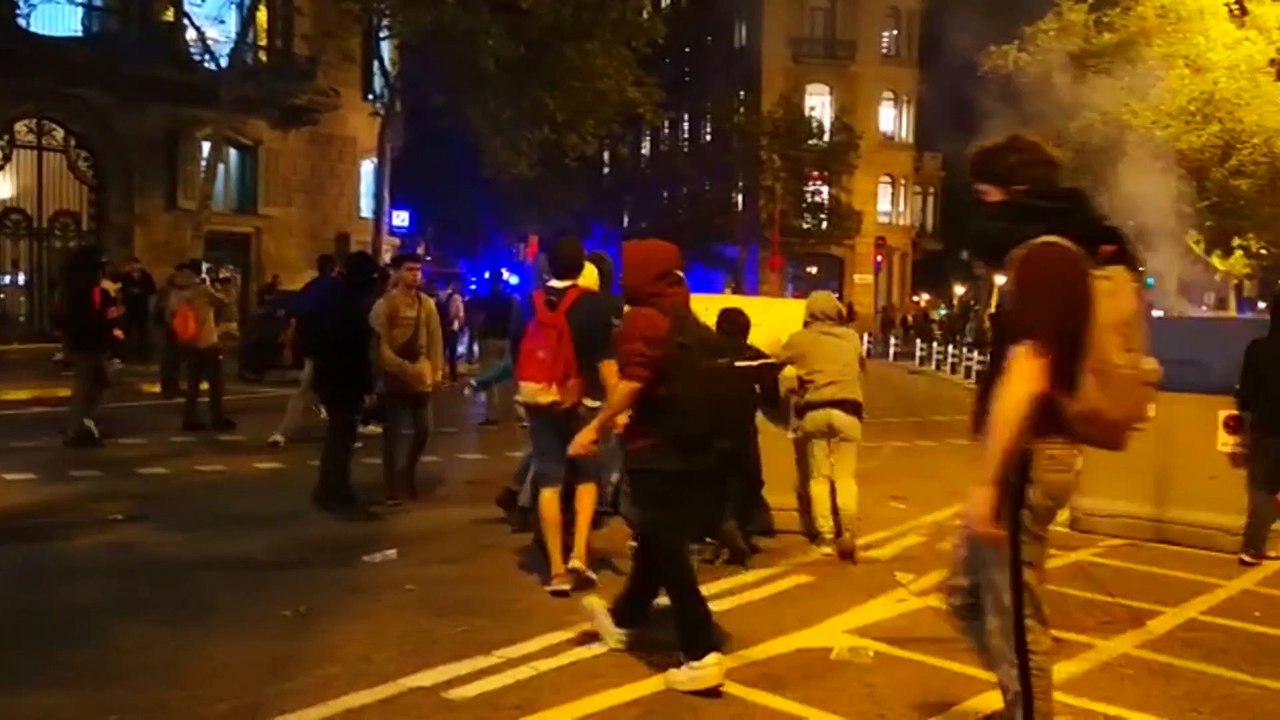El Gobierno ve "violencia" en todas las protestas en Cataluña