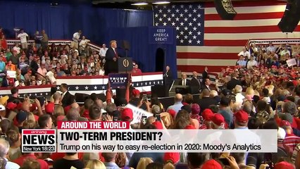 Trump on his way to easy re-election in 2020: Moody's Analytics