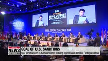 U.S. sanctions aimed at making N. Korea productive at talks: Pentagon