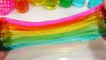 Kids Learn Colors DIY Slime Learn Colors Glass Toys Clay Soft Jelly Combine Toys For Kids