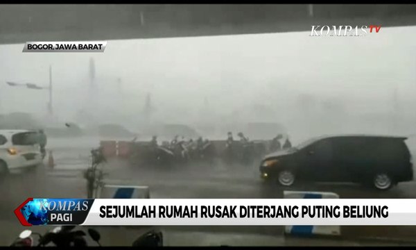 Bogor Diterjang Puting Beliung, Rumah Warga Rusak