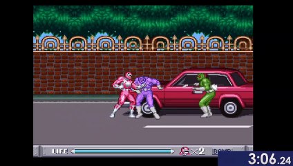 Might Mophin Power Rangers SNES speedrun 35m16s