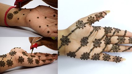 करवा चौथ पर 1 मिनट में लगाएं सुंदर और आसान मेंहदी | Karwa Chauth Easy & Quick Mehndi Design |Boldsky