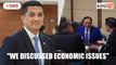 We talked about the economy, says Azmin on meeting with Anwar