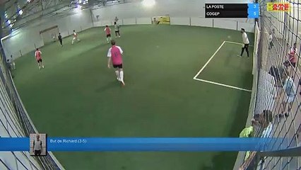 But de Richard (3-5) - LA POSTE Vs COGEP - 15/10/19 20:00 - LIGUE 4 - Poitiers Game Parc
