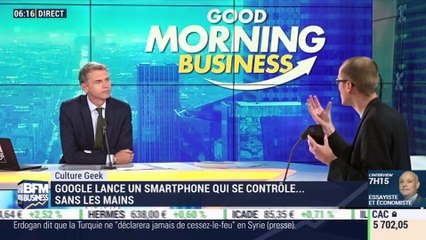 Google lance un smartphone qui se contrôle sans les mains - Culture Geek, par Anthony Morel - 16/10