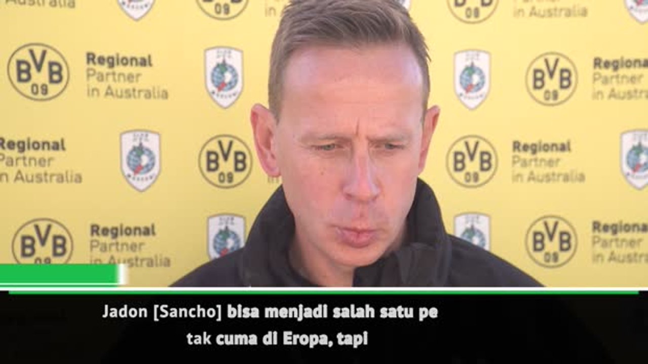 Asisten pelatih Dortmund menilai potensi Sancho membuat tim sulit mempertahankannya