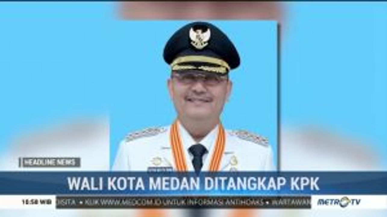 Wali Kota Medan Ditangkap KPK