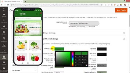 #EMC #Mobile #App #Color #Theme Setting Configuration - #Demo #Video