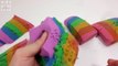 Kids Play And Learn Colors Clay Slime Mixing Colors Kinetic Cake Sand Toys For Kids