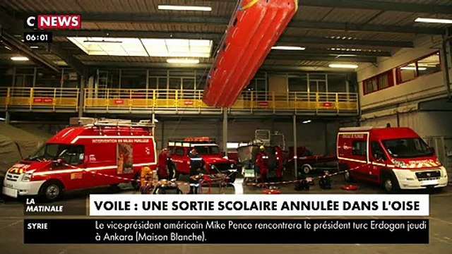 Oise : Les pompiers de la caserne de Creil refusent une visite scolaire car la mère d'élève qui accompagnait la classe portait un voile