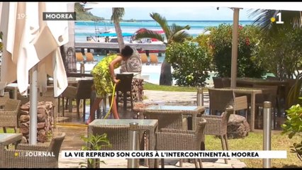 Reprise du travail à l’Intercontinental de Moorea