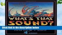 [Read] What s That Sound?: An Introduction to Rock and Its History  For Online