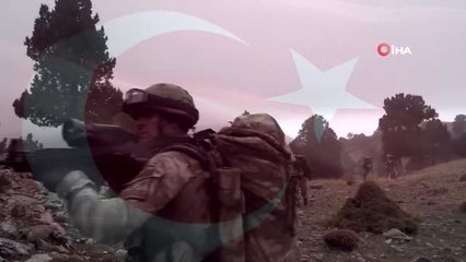 Suriye'de destan yazan Mehmetçik'e Erzincanlı öğrencilerden klipli destek