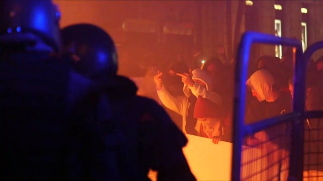 Proteste in Katalonien schlagen erneut in Gewalt um