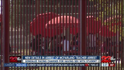 McFarland High School teacher facing charges
