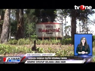 Wisata Kawah Putih Ciwidey Kembali Dibuka untuk Umum