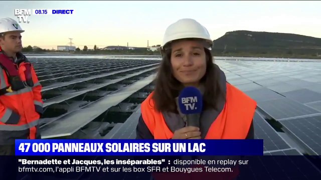 Comment fonctionne la première centrale photovoltaïque flottante de France ?