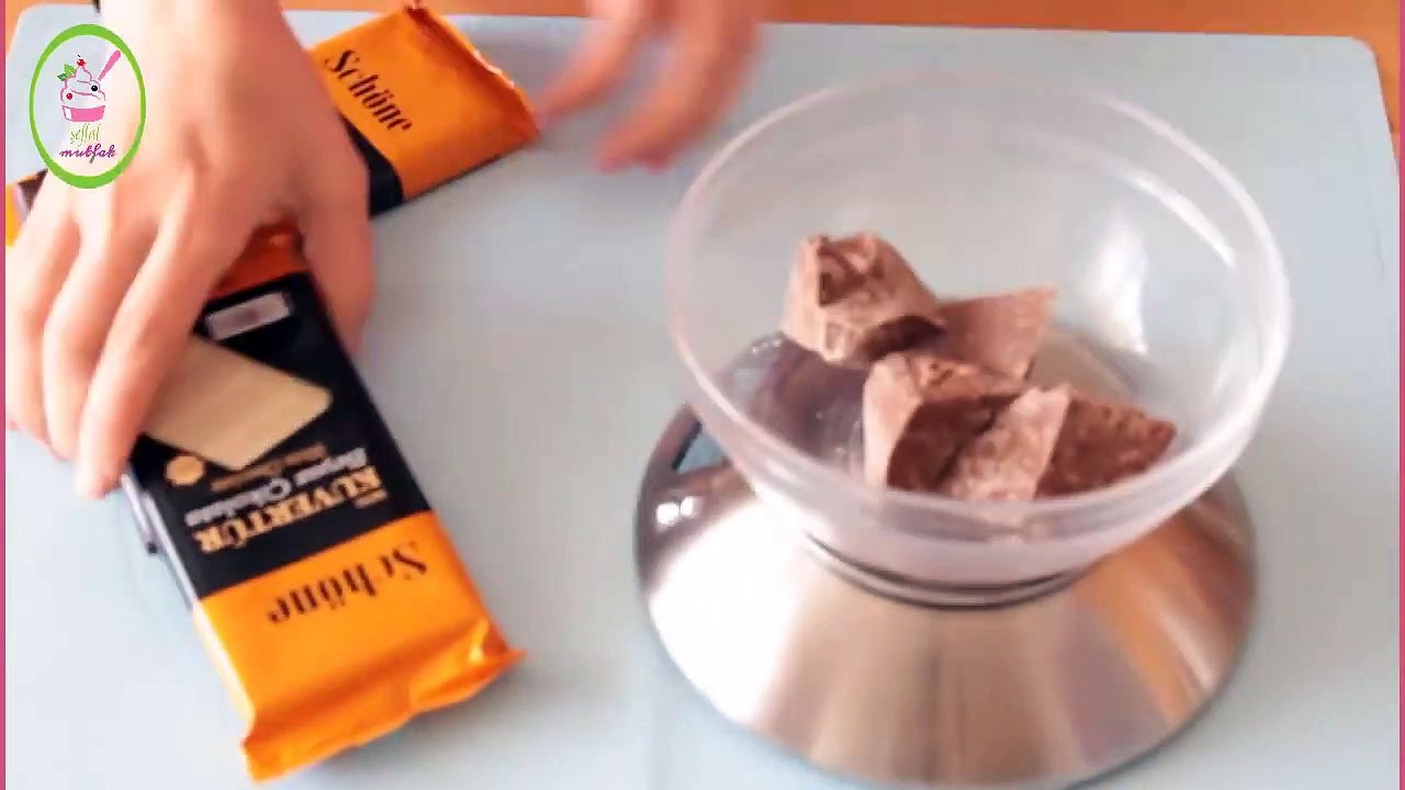 ÇİKOLATALI YAŞ PASTA-GERÇEK ÇİKOLATALI KREMA İLE-A'DAN Z'YE PASTA YAPIMI SÜSLEME