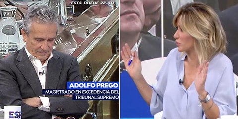 Un exmagistrado del Supremo saca los colores a Griso por invitarle a 'Espejo Público' y no saber ni para qué, y se marcha