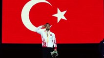 Milli sporculara Tel Abyad'dan Mehmetçik selamı