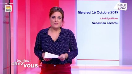 Sébastien Lecornu - Public Sénat jeudi 17 octobre 2019