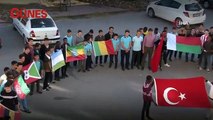 Afrikalı öğrenciler Komando marşı okudu