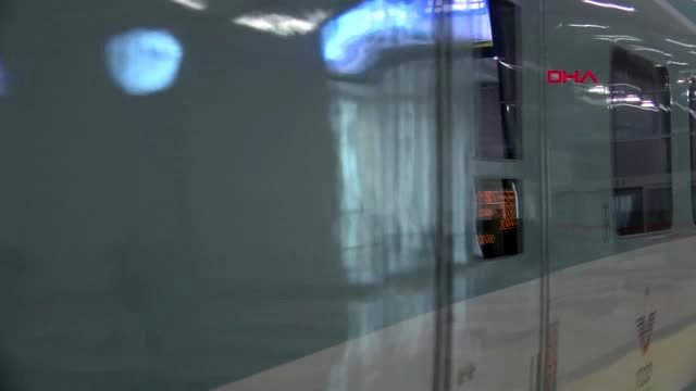 Ankara bakan turhan, ankara yüksek hızlı tren garı'nda konuştu