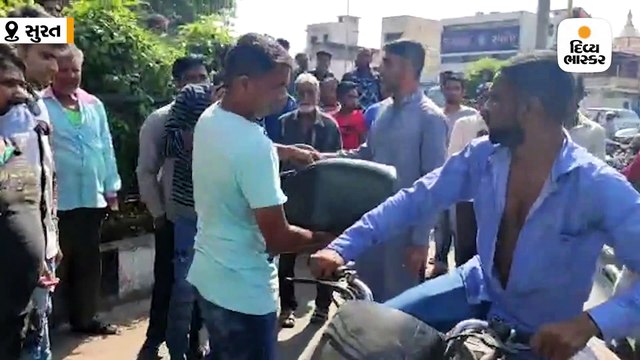 જાહેરમાં કેબલ ઓપરેટરને બે ઈસમોએ માર મારી 5 લાખની માંગણી કરી