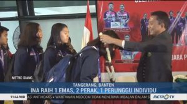 Raih Gelar Juara Dunia, Tim Bulutangkis Junior Tiba di Tanah Air