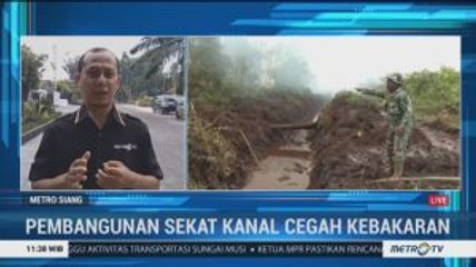 Pemprov Riau Bangun Sekat Kanal untuk Cegah Karhutla