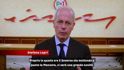 Lepri (Pd): "Nella manovra fondo per assegno unico e dote unica per i figli" (16.10.19)