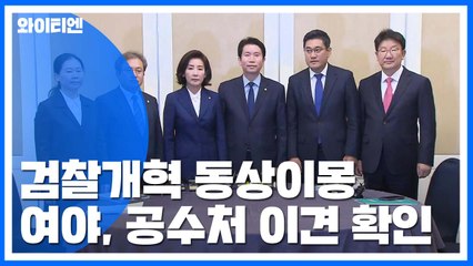 여야, 검찰개혁 동상이몽...'공수처' 이견만 확인 / YTN