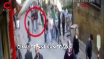 İstanbul'da sokak ortasında korkunç cinayet anı