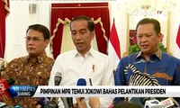 Pimpinan MPR Temui Jokowi Bahas Pelantikan Presiden