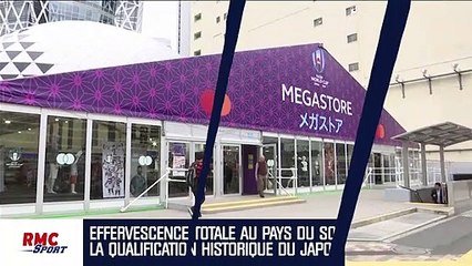 Mondial rugby : les maillots du Japon en rupture de stock après la qualification historique