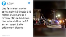 Accident mortel de manège à Firmini. Les deux attractions peut-être trop proches ?