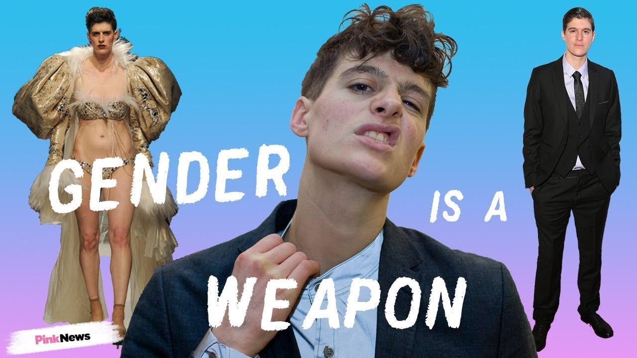 Non-binary model Rain Dove on gender roles